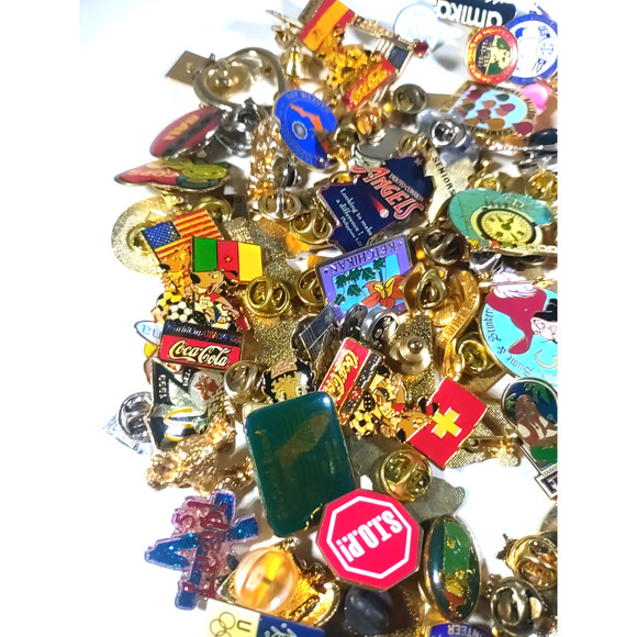 Hat Lapel Pin Pin Backs 1 Pound - Picture 6 of 13